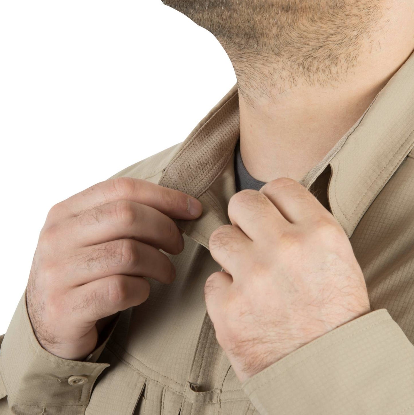 Helikon-Tex Defender MKII Tropical Shirt LS Silver Mink