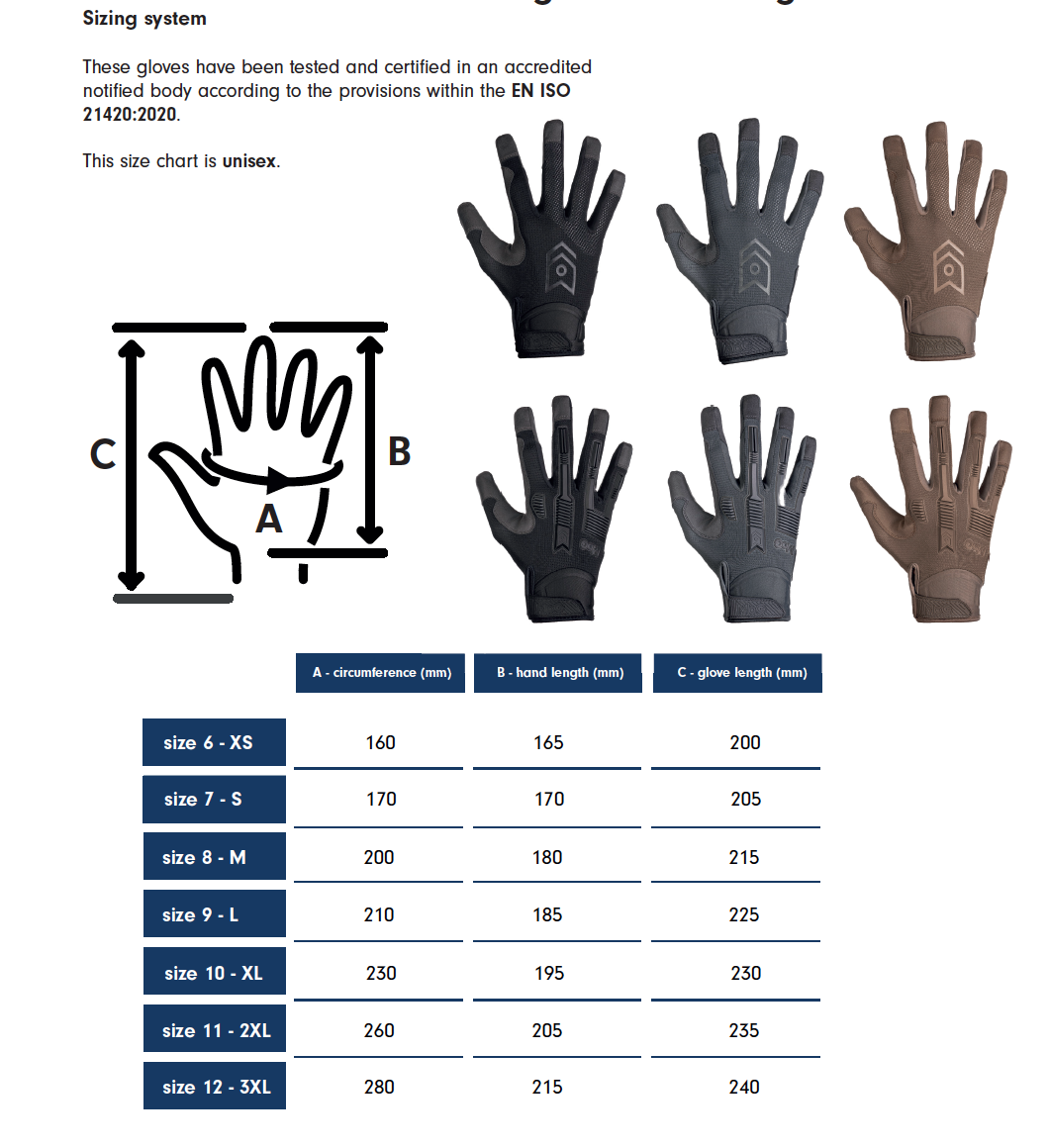 MoG - Masters of Gloves 8109C - TARGET High Abrasion Gloves Coyote