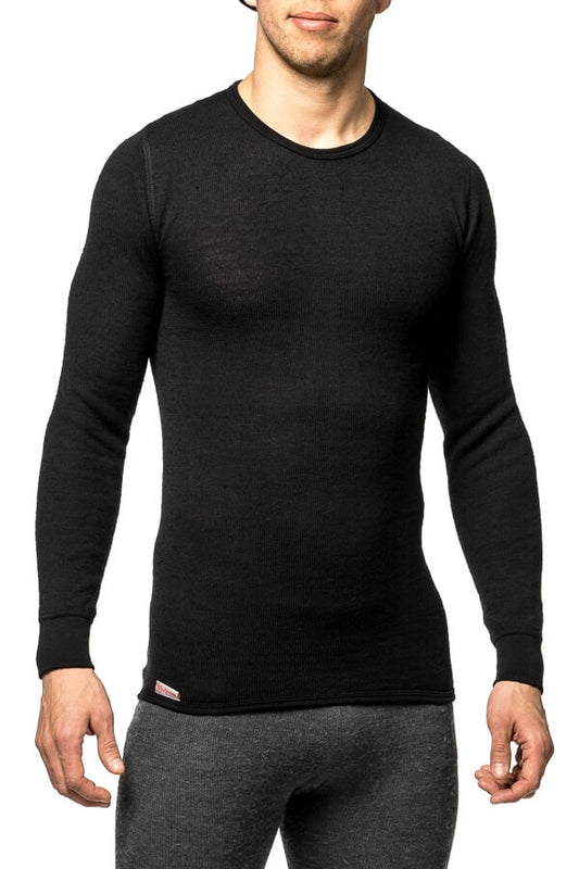 Woolpower Crewneck 200 Merino LS Shirt Pine Green